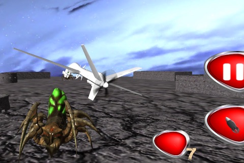 Drone Strike Spiderbot Web 3D screenshot 2