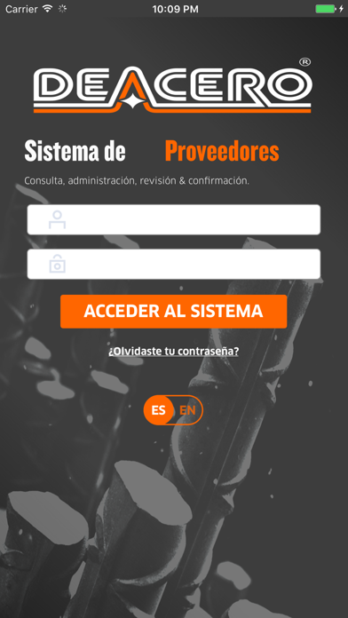 PORTAL DE PROVEEDORES DEACERO screenshot 2