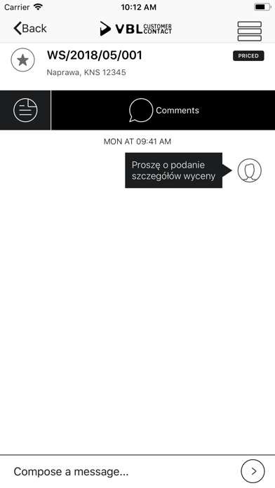 VBL Customer Contact screenshot 4