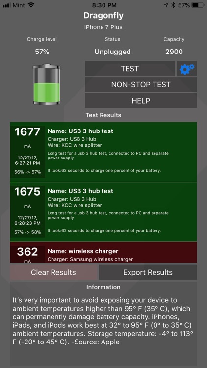Amperes - battery charge info screenshot-0