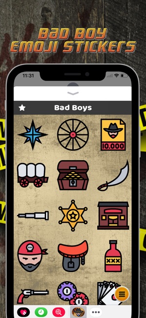 Bad Boy Emoji Stickers(圖2)-速報App