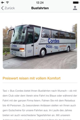 Taxi + Bus Cordes screenshot 3