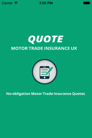Quote Motor Trade Insurance UK - náhled