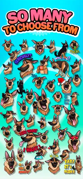 Game screenshot GSDmoji German Shepherd hack