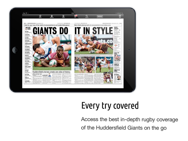 Huddersfield Examiner (iPad)