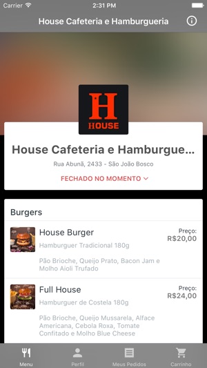 House Cafeteria e Hamburgueria(圖2)-速報App