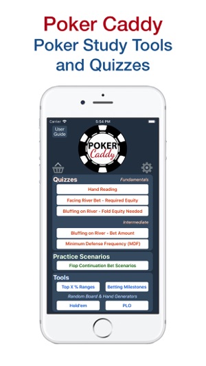 Poker Caddy - Quizzes & Tools(圖1)-速報App