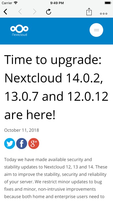 CloudNews - Feed Reader screenshot1