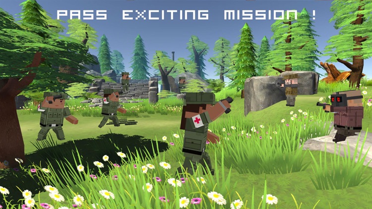 Pixel royale war 3D
