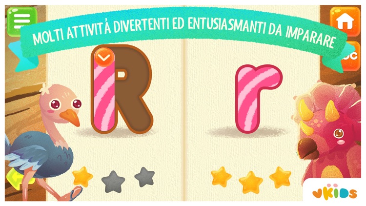 Italian Alphabet for Kids