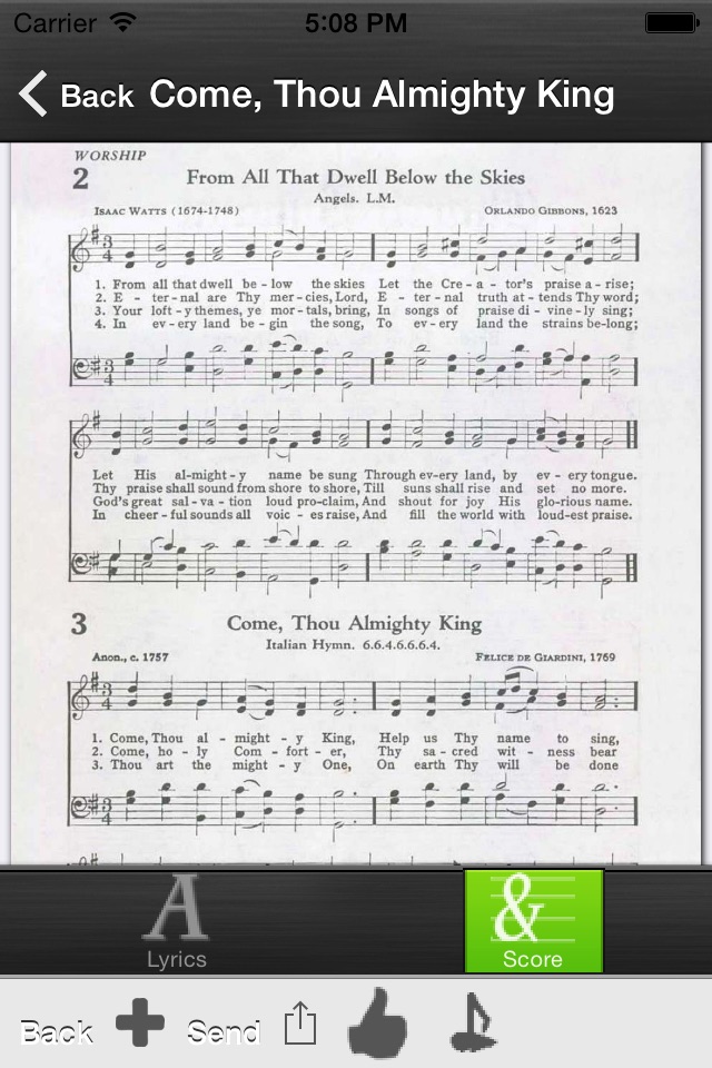 SDA Hymnals With Tunes screenshot 4