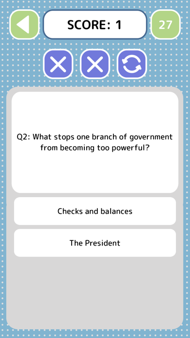 US Citizenship Quiz - Game screenshot 4
