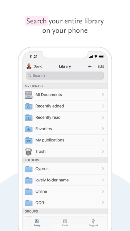 Mendeley (PDF Reader)