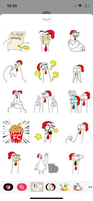 Chicken Bro 14 Sticker Pack(圖2)-速報App