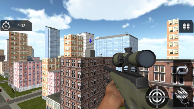 Flying Hover Board Sniper Hero screenshot-4