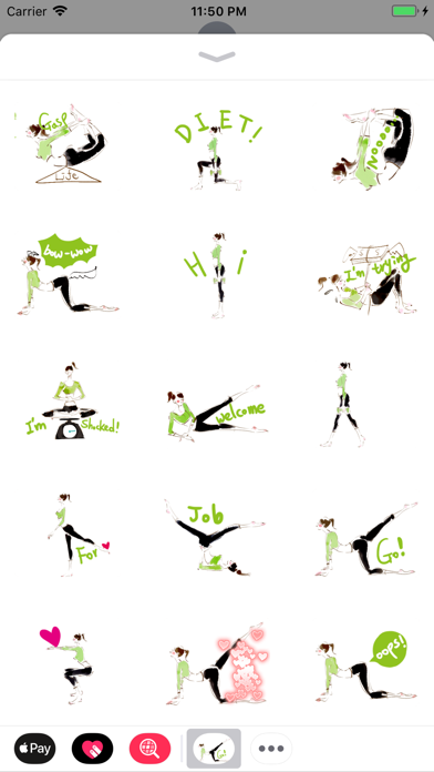 Gymnastics Yoga Animated screenshot 2