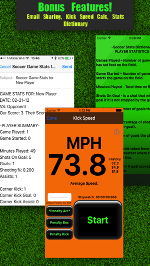 Soccer Stats Tracker Touch(圖5)-速報App