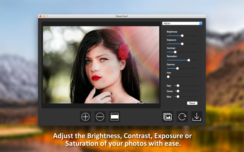 Photo Plus 1.1  Beautiful image overlays and effects