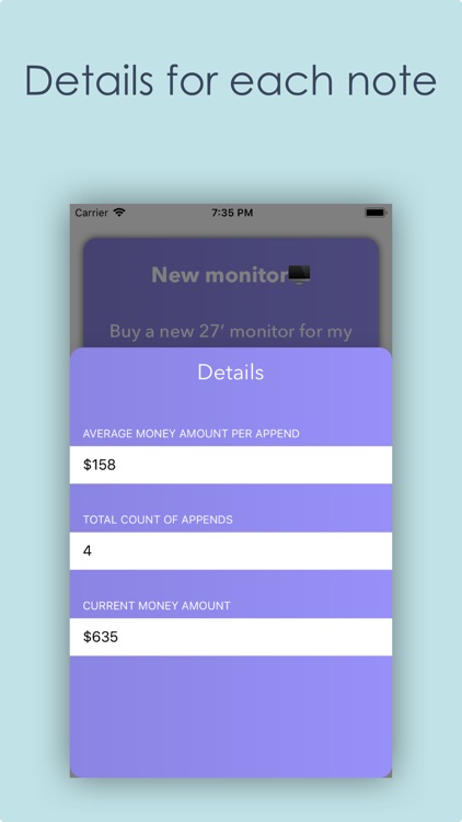 Money box App - Plan purchases screenshot-4