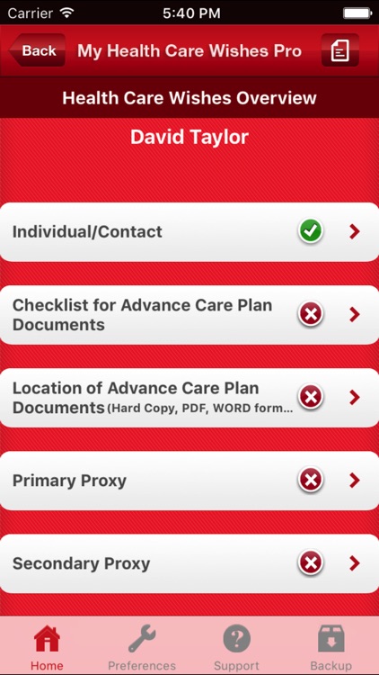 My Health Care Wishes™ Pro