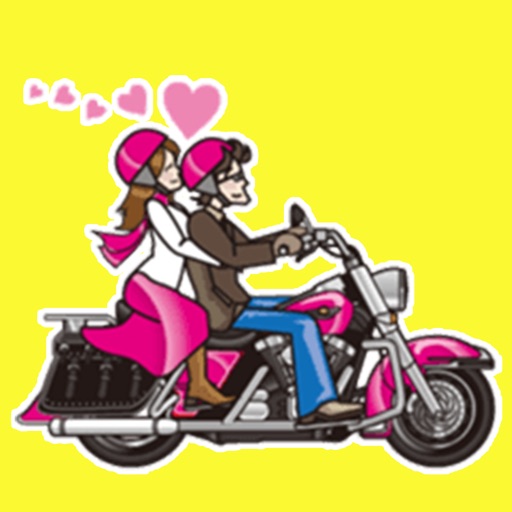 Moto Love Icon