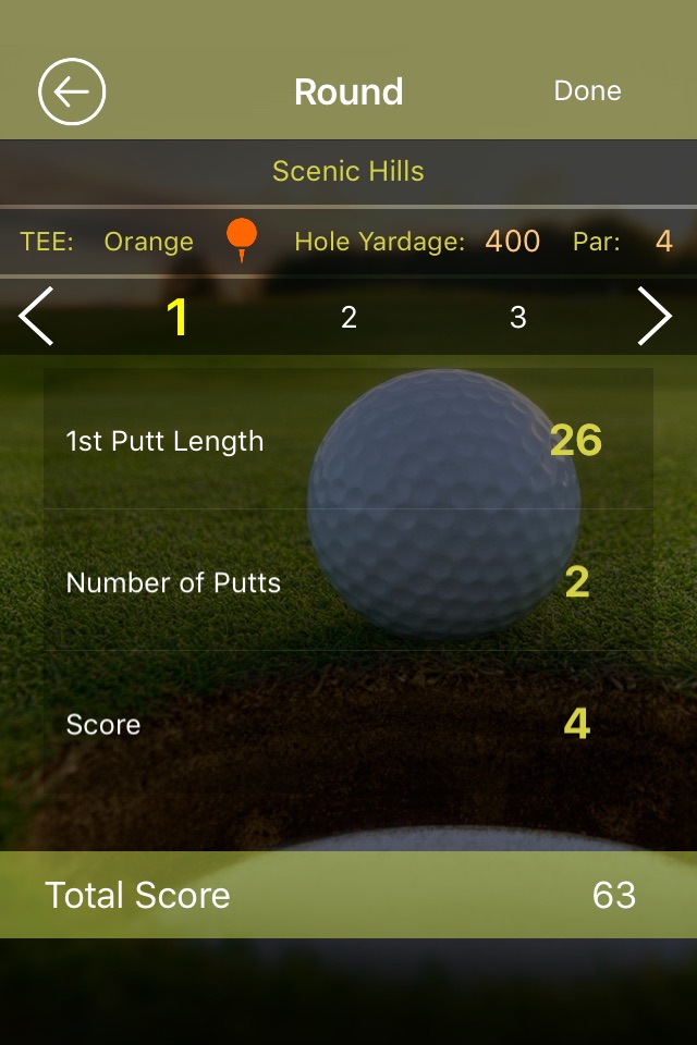 Strokes Gained Putting screenshot 2