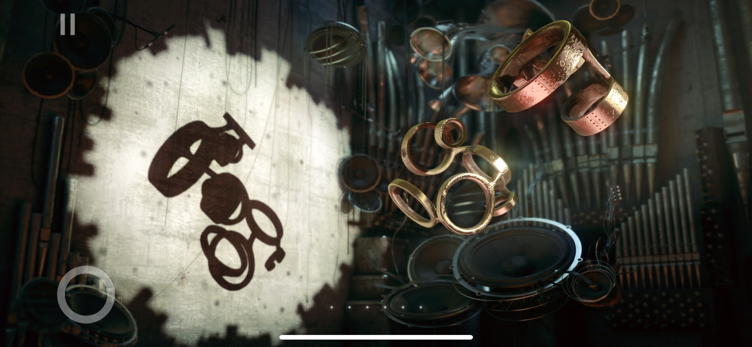 Screenshot do app Shadowmatic