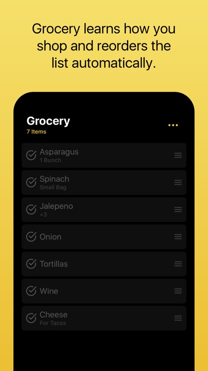 Grocery - Smart Grocery List