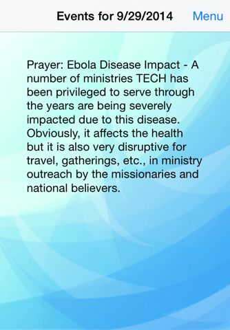 Intercessor Prayer Calendar screenshot 2