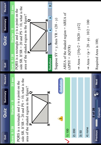 PSAT Math Lite screenshot 2