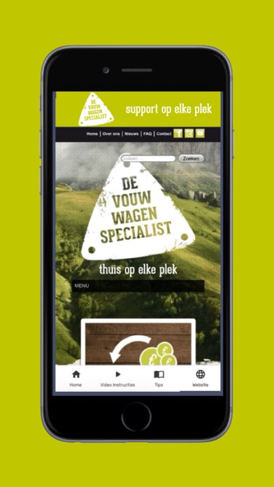 Vouwwagen App screenshot 2
