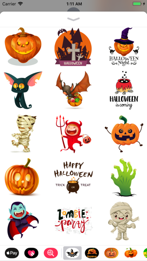 Happy Halloween Boo Sticker IM(圖1)-速報App