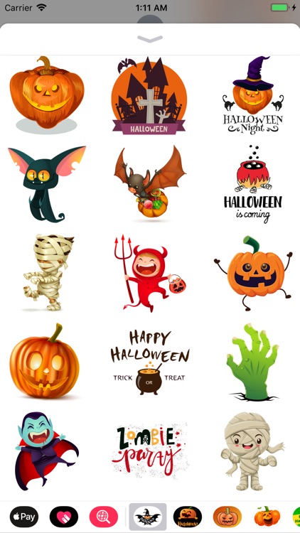 Happy Halloween Boo Sticker IM