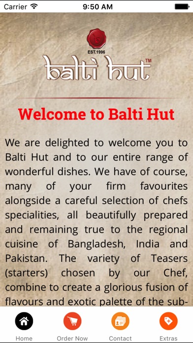Balti Hut screenshot 2