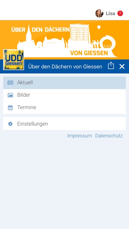 Über den Dächern von Giessen