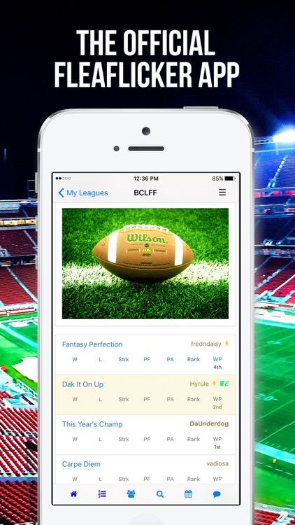 Fleaflicker Fantasy Football, Baseball, Basketball