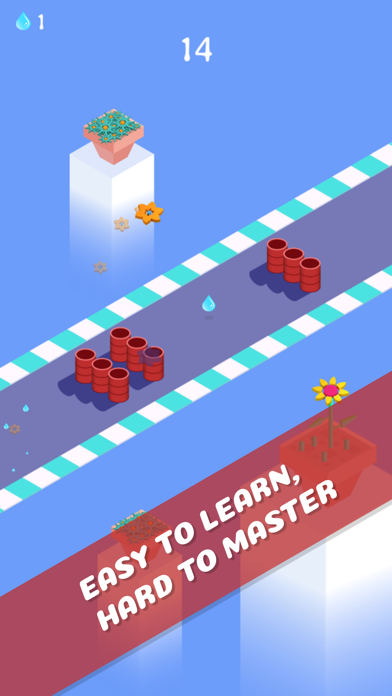 Flower Frenzy Endless Runner screenshot 2