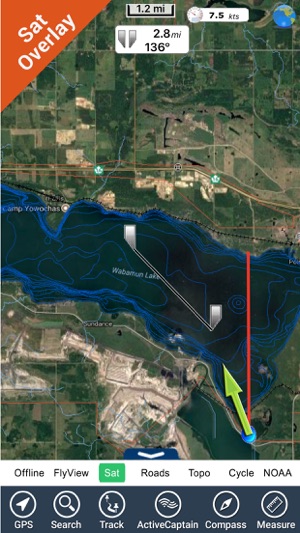 Alberta HD Lakes Fishing maps