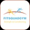 Download the FitsquadGym app to easily manage your fitness experience - anytime, anywhere