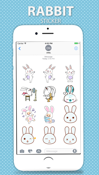 Rabbit Stickers Pack screenshot 2