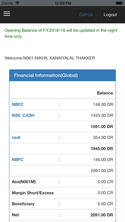 KIFS Trade Capital Back Office