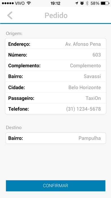 Taxi Fundão screenshot 4