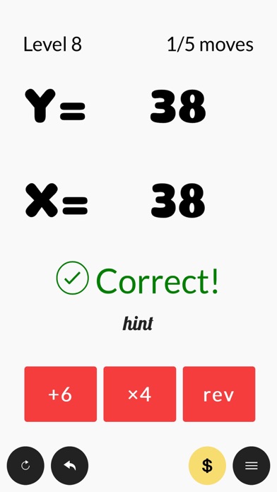 Y=X, Two Numbers in Three Ways screenshot 4