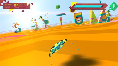 Screenshot from Geometry Race