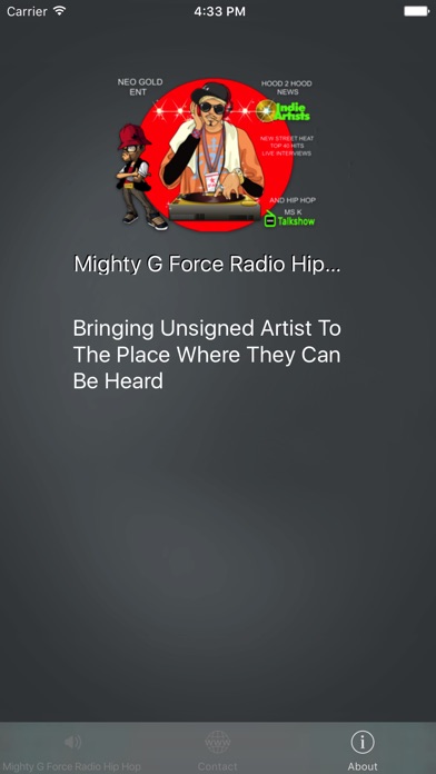 Mighty G Force Radio Hip Hop screenshot 3