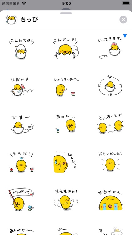 Chick JP Sticker