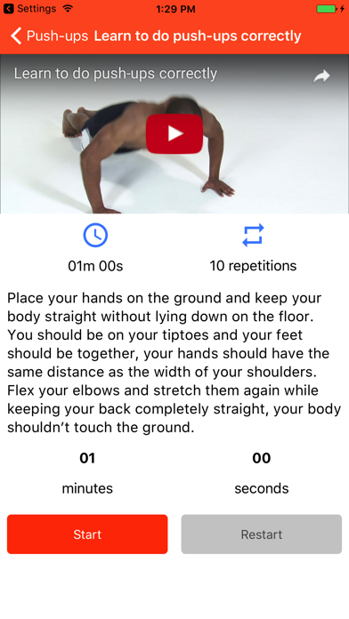 Home workout routines screenshot 3