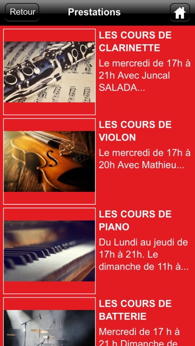 Ecole Musicale et Artistique screenshot 2