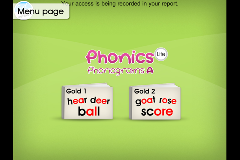 MELS Phonics Phonograms A Lite screenshot 2
