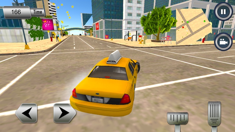 Modern City Traffic Car Drive